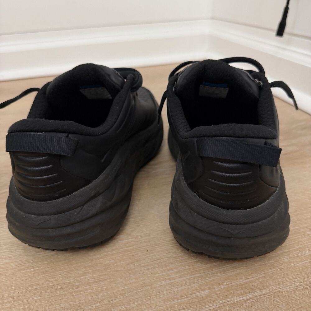 Women’s HOKA Bondi SR Shoes Black Maximum Cushion Size 9 - Picture 7 of 11